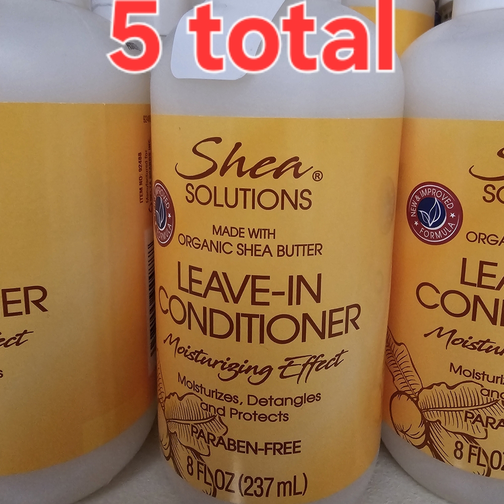 Shea Solutions Shampoo, Leave In, And Deep Conditioner - Picture 3 of 3